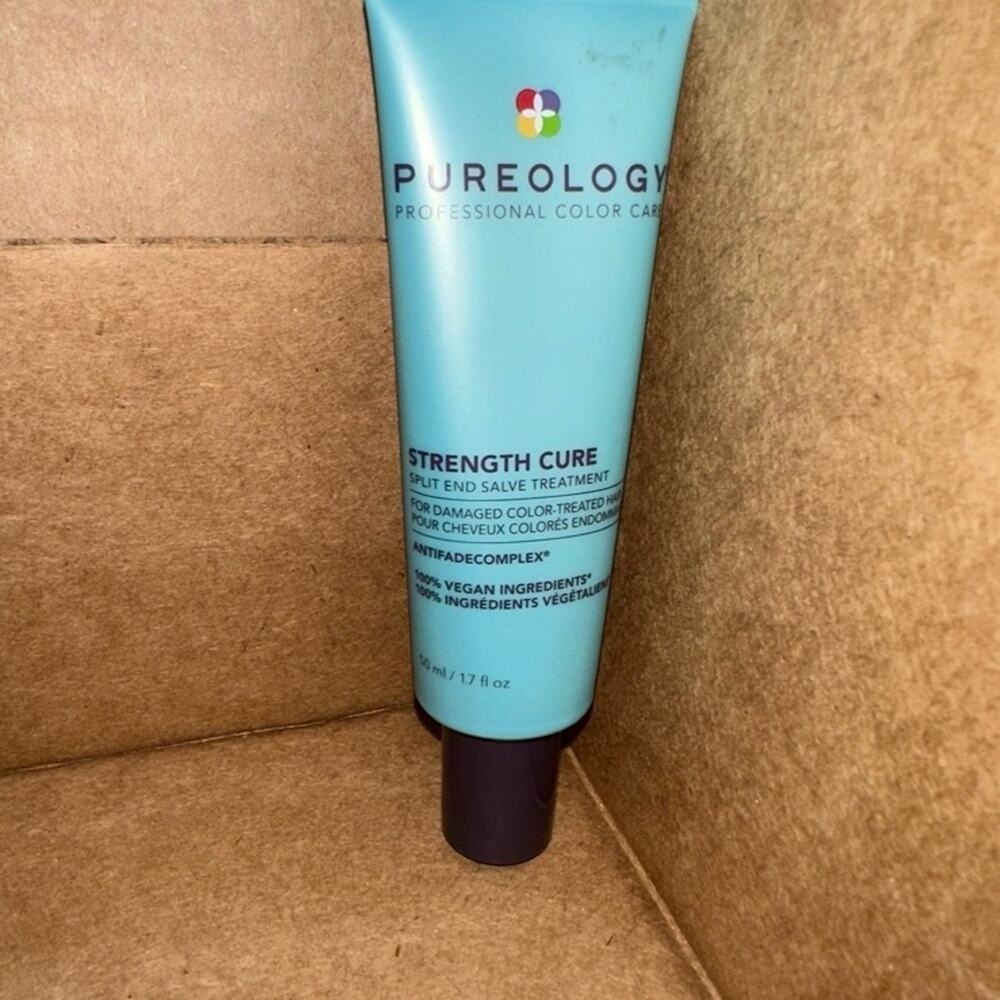 Pureology Strength Cure Split End Salve Treatment‎ 1.7oz For Damaged Color Hair